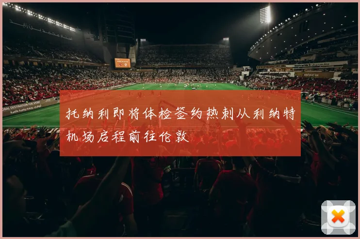 托纳利即将体检签约热刺从利纳特机场启程前往伦敦